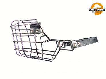 SF Drahtmaulkorb schwarz Am. Pitbull Terrier Hündin