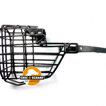 Chopo Maulkorb schwarz Dogge Rüde