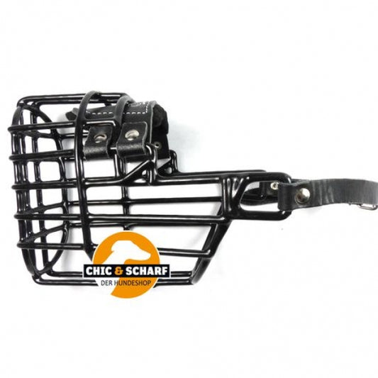 CHOPO Drahtmaulkorb schwarz Cocker Spaniel / Foxterrier Rüde