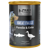 BLACK CANYON Forelle & Ente GREAT FALLS Nassfutter