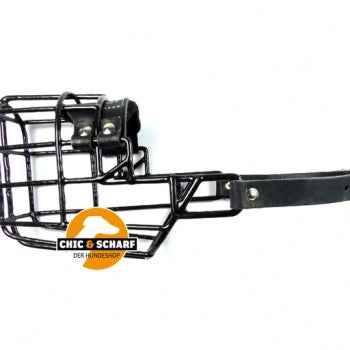 CHOPO Drahtmaulkorb schwarz Malinois / Collie Hündin