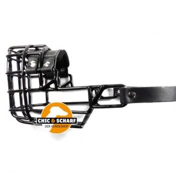 Chopo Maulkorb Pitbull Rüde schwarz