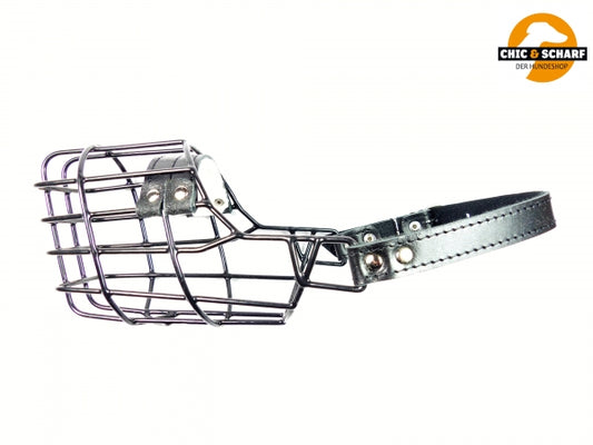 SF Drahtmaulkorb schwarz Pudel Rüde