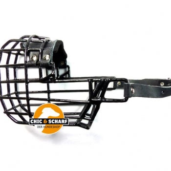 Chopo Maulkorb schwarz Schäferhündin Sport