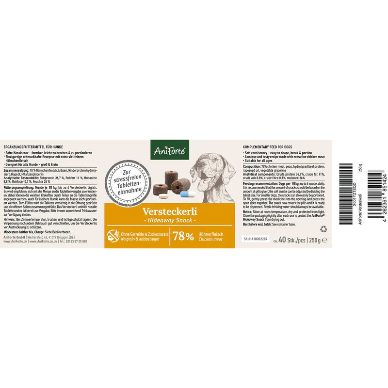 AniForte® Versteckerli das Leckerli für Medikamente