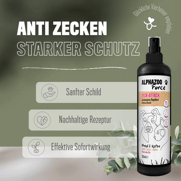 Alphazoo Zeckattack - Zeckenspray 200 ml
