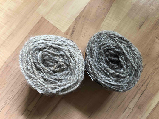 Husky-Wolle von unseren Hunden