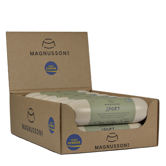 Magnussons Nassfutter SPORT 12 x 650 g Würste