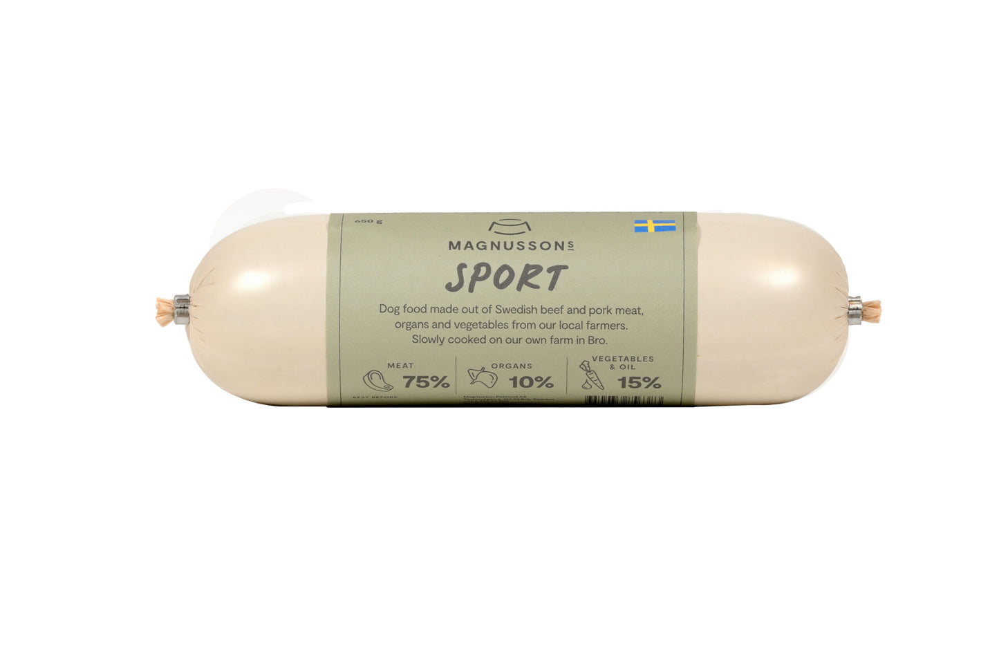 Magnussons Nassfutter SPORT 12 x 650 g Würste