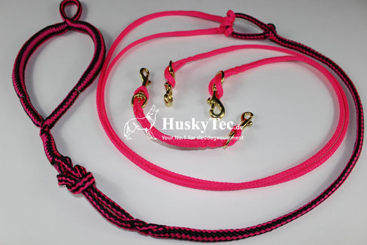 Jöringleine (Ski/Bike) mit Ruckdämpfer 2-Hunde (ultra)