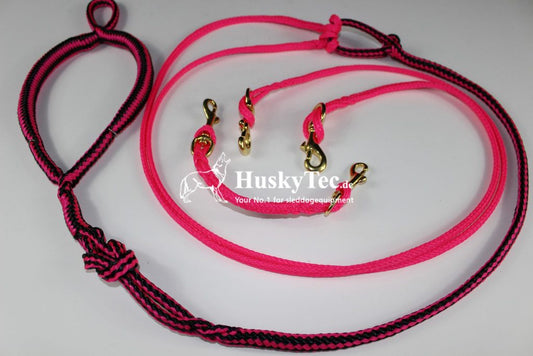 Bike- & Scooter Zugleine "Ultra" (Dogcooter und Jöring) mit Ruckdämpfer 2-Hunde