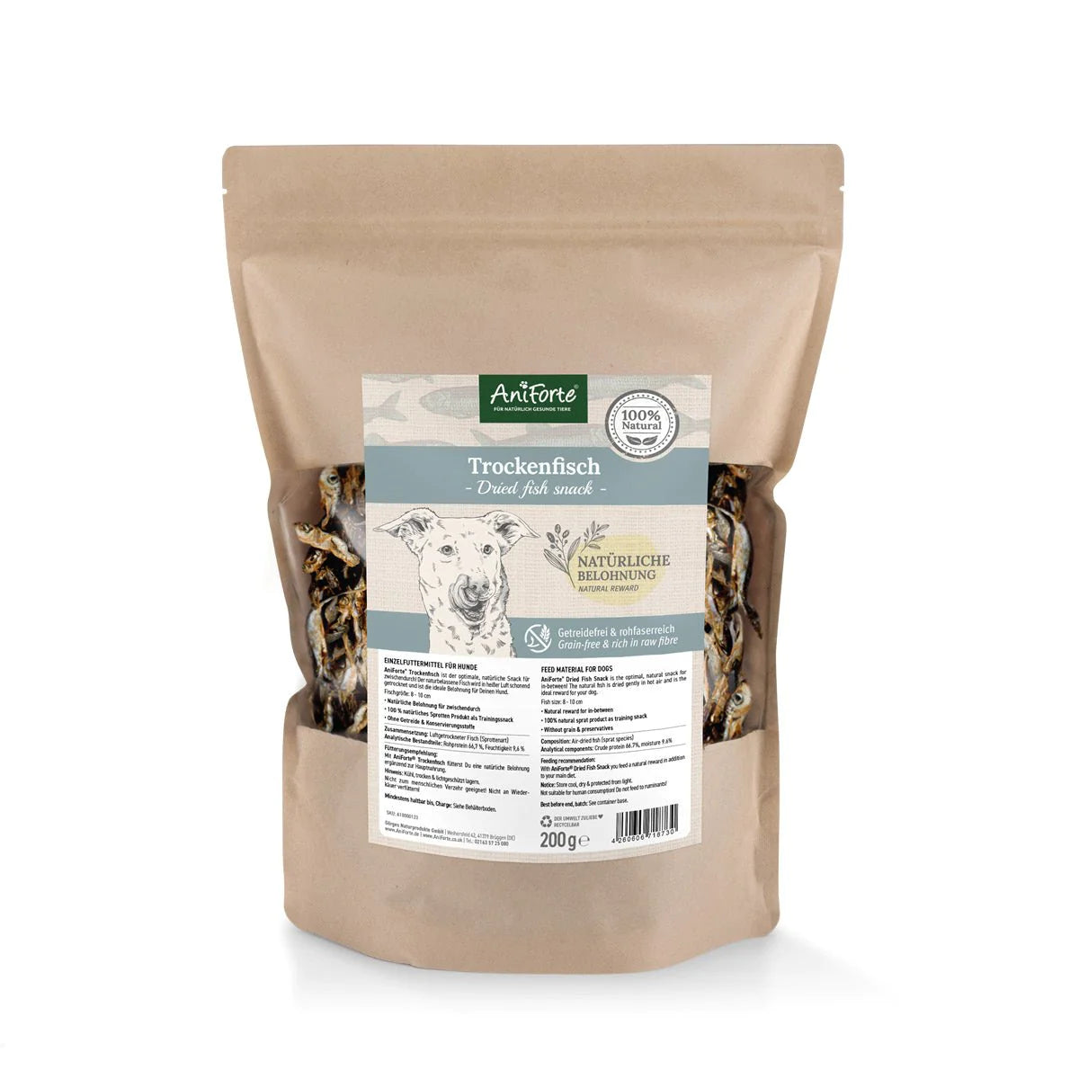Aniforte Trockenfisch 200 Gr.