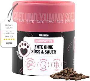 Alphazoo Ente ohne Süß & Sauer Leckerli 65 Gr.