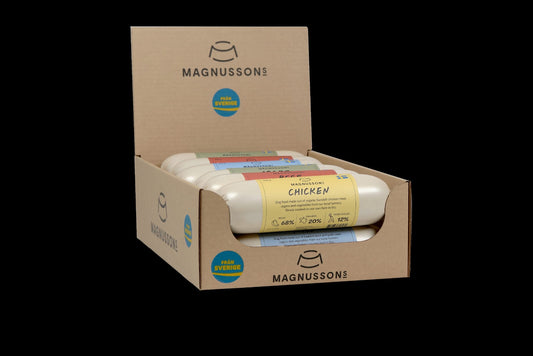 Magnussons Nassfutter MIX 12 x 650 g Würste