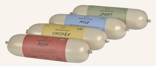 Magnussons Nassfutter MIX 12 x 650 g Würste