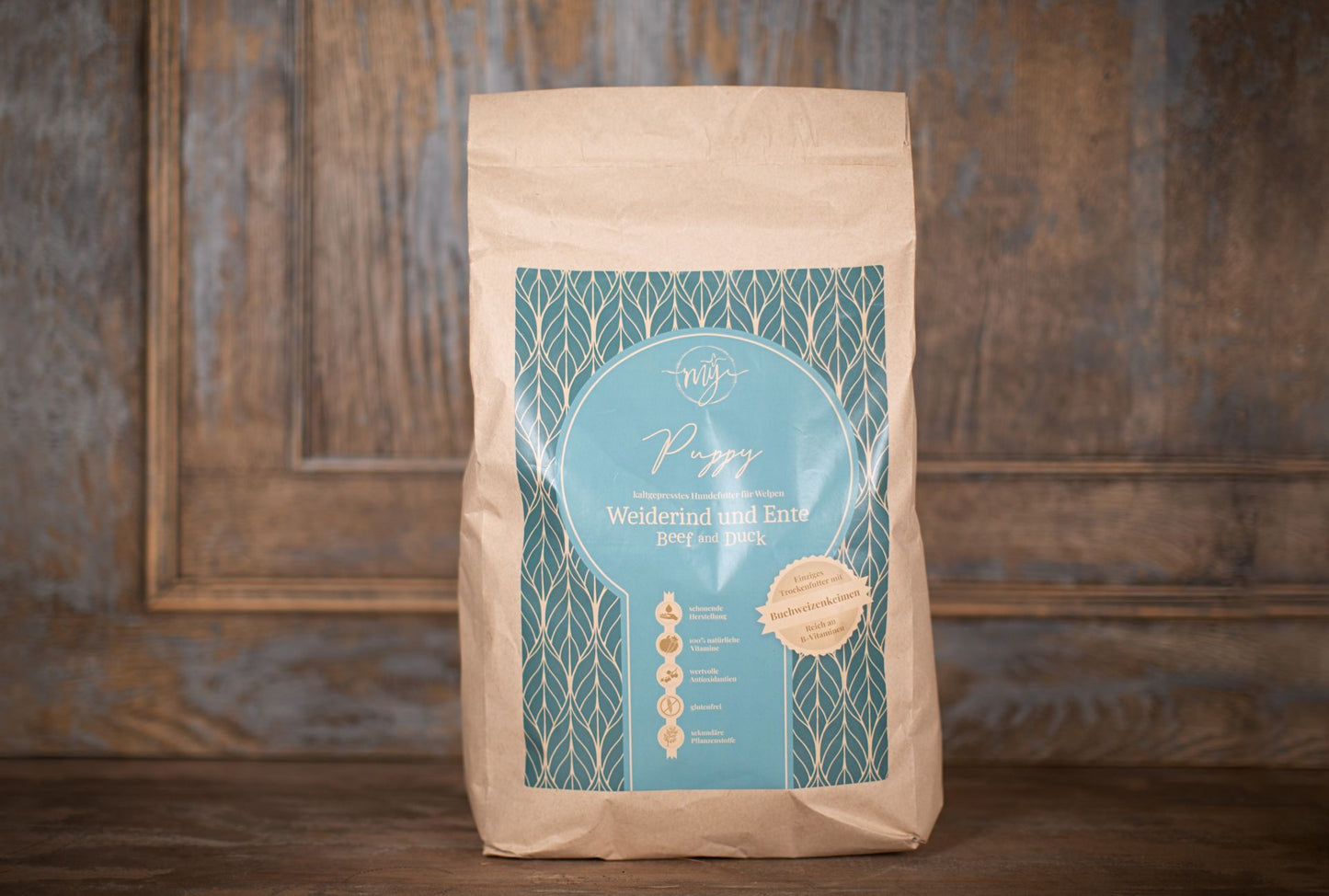 mÿ Trockenfutter Puppy mit Weiderind und Ente 10 kg