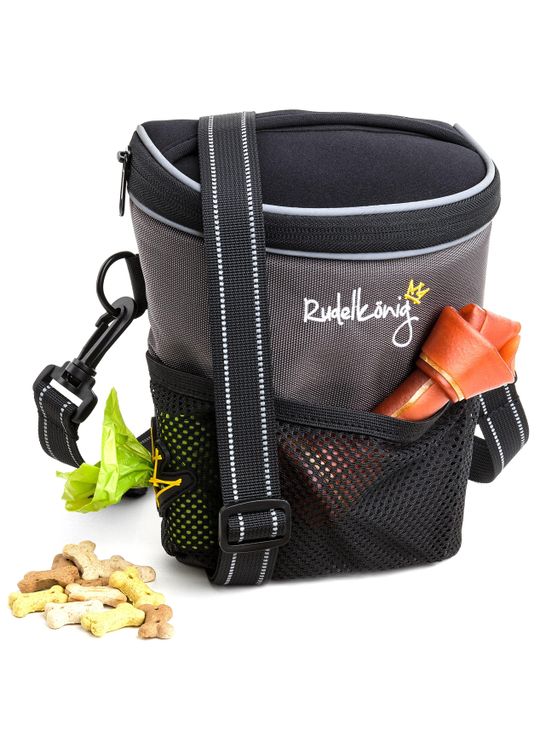 Rudelkönig Leckerlibeutel / Praktische Futtertasche für das Hundetraining