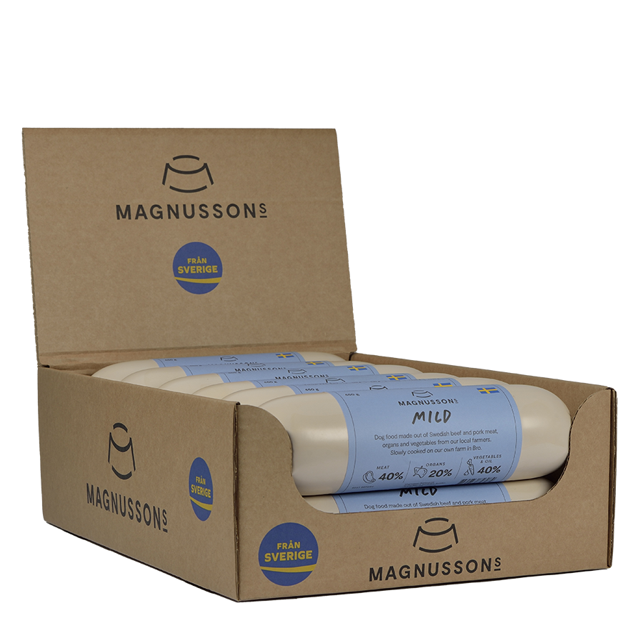 Magnussons Nassfutter MILD 12 x 650 g Würste